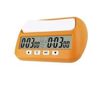 Fesjoy Reloj de Ajedrez Temporizador de Ajedrez Profesional Reloj Digital Carcasa ABS Tamaño Pequeño para Eventos Torneos Clubes (TP813-1)