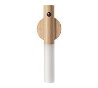 Fesjoy Sensor de Movimiento montado en la Pared Luz Nocturna Luz de Mano extraíble Encendido/Apagado automático Sensor LED Recargable Luz de Armario Lámpara de Escalera magnética y autoadhesiva para