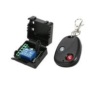 Fesjoy Smart Home 433 Mhz DC 12V 1CH Wireless Remote Switch Relais Receptor Transmisor Universal Mando a distancia Módulo de conmutación y transmisor RF mandos a distancia 1527