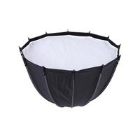 Fesjoy Softbox de 35,4 y 90 Cm, Caja Suave Parabólica Profunda de Nailon Aleación Aluminio con Rejilla Difusora, para Fotografía Video Retrato Estudio