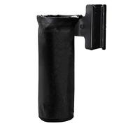 Fesjoy Soporte para Baquetas Bolsa Duradera de Tela Oxford con Abrazadera Antideslizante para Batería Adecuado Bateristas Negro 2 Bolsas 1 Abrazadera