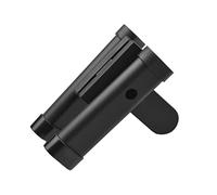 Fesjoy Soporte para baquetas de batería, soporte para escobillas, soporte para baquetas, soporte de bordado, fuerte mecanismo de sujeción de resorte, almohadilla de goma antideslizante, ángulo