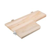 Fesjoy Tablón de Madera para Hámster, Plataforma de Escalada Divertida | Funciones de seguridad no tóxicas, Área de juegos interactiva, Perfecto para hacer ejercicio, Fácil de montar, Madera de