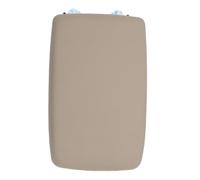 Fesjoy Tapa de la Consola de la Caja Central del Reposabrazos 58905-0E040-B0 Funda Cuero Sintético |Acabado Superficie Texturizada |Adecuado para |Rendimiento Duradero (Beige)