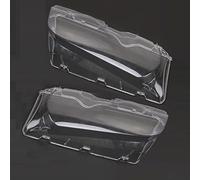 Fesjoy Un par de faros de tapa clara lente de faro delantero lente de reemplazo para lente de faro delantero para BMW E46 2DR m3 325ci 01-06 base coupé 2 puertas 1999-03 izquierda derecha