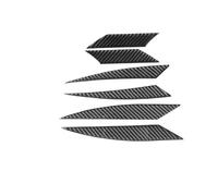 FESOKSEJ Automóvil Cubierta Panel Marco Embellecedor De Panel Portaequipajes Fibra Carbono para Benz para GLE W167 2019-2024 Accesorios Interiores Coche Pegatinas Decorativas