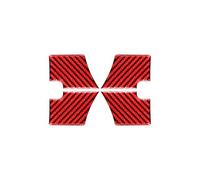 FESOKSEJ Automóvil Cubierta Panel Marco Fibra De Carbono para Explorer 2013-2019 Accesorios para Coche Interior Puerta Cuenco Parche Decorativo Marco Pegatina Embellecedora