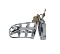 Fesseln & Bondage Peniskäfig Chastity Cage Männer Metall Käschheitsgürtel für Herren Edelstahl Cock Cage Peniskäfig Metall Chastity Cage Männer Sissy Penis Käfig SexSpielzeug für die Männer Fetiche