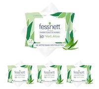 Fess'nett - Papel higiénico húmedo con Aloe Vera, paquete de 200 toallitas