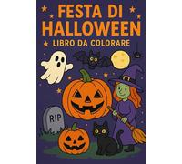 Festa di halloween: Libro da colorare per bambini