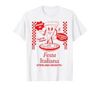 Festa Italiana Sterling Heights Festival Italiano Pizza Camiseta
