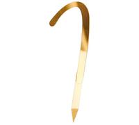 Festa Wow Cake Topper - Números de plexiglás acrílico de color dorado para decoración de tartas de cumpleaños, bodas, aniversarios, varios tamaños, accesorios para cumpleaños, 100 % fabricado en