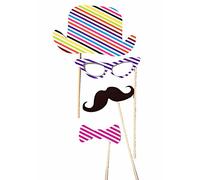 Festartikel Müller - Selfie Set 4 Piezas, Multicolor