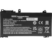FESTAS® Batería de repuesto para portátil HP ProBook 430 440 450 445 455 455 445R 455R G6/G7 Series ZHAN 66 Pro 13 14 15 G2 G3 Series REO3XL RE03045XL-PL HSTNN-HSTNN-HSTNN-HSTNN (11,55 V, 455 V, 45
