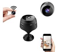 Festberg Vivocam WiFi 1080p Con Actualización Magnética, Mini Cámara Wifi, Cámara Oculta Gran Angular, Cámara Secreta Para Interiores, Cámara Espía Inalámbrica Para Interiores, Mini Cámara(Negro,32G)