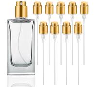 FESTFENDS 10piezas Cabezal Pulverizador de Perfume con Clip Plástico Elegante Boquilla Spray de Bomba para Botellas de Fragancia Atomizador Recargable para Fijador de Maquillaje y Perfume
