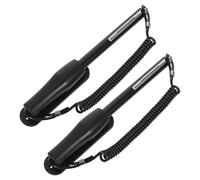 FESTFENDS 2 lápices ópticos para Tablet: Lápiz óptico sin pérdida con Cable Flexible en Espiral - Lápiz Capacitivo de Alta precisión para Dibujar y Escribir en Tablets