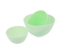 FESTFENDS 3 piezas Cuencos de Silicona para Mezclar Mascarillas Faciales de Pequeño Mediano Grande Anti-caída Seguros para Uso Casa y Spa Aptos para DIY Cuidado Facial y Capilar