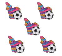 FESTFENDS 5 de fútbol: 2026 pines deportivos para mochila - Recuerdos de fiesta de fútbol - Insignia de victoria con piñata para fanáticos de México, bolso de recuerdo, sombrero, chaqueta