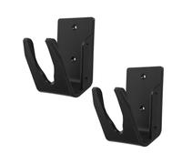 FESTFENDS Base de Pared para escáner de código de Barras, 2 Unidades, diseño Que Ahorra Espacio en plástico Negro, Soporte Universal para inventario en Retail y almacén