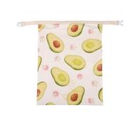 FESTFENDS Bolsas de Pan de Cera de Abeja con Hebilla y Cremallera - Bolsa Reutilizable para almacenar Pan de Masa Madre casero para conservar la frescura de la panadería casera 16.7 x 12.8 Pulgadas