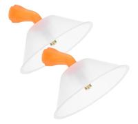 FESTFENDS Boquillas Nebulizadoras Agrícolas Cubierta Protectora Transparente de 10 CM, Boquilla Ajustable para Pulverizador Eléctrico, Uso en Cultivos y Jardines Exteriores