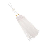 FESTFENDS Borla White de Tejido para Espada Taichi, Accesorio Resistente y Fácil de Instalar para Entrenamiento y Espectáculos de Marciales