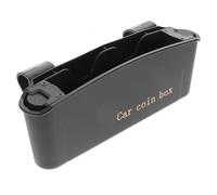 FESTFENDS Caja de Almacenamiento para Coche Colgante Organizador de Plástico Resistente para Puerta de Vehículo Práctico Soporte para Pequeños Objetos Fácil Instalación Asiento y Puerta