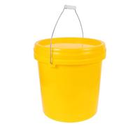 FESTFENDS Cubo de Fermentación Recipiente Versátil Sello Hermético de 10l de Plástico PP y Asa para Elaboración Casera de Vino y Yogur en Cocina