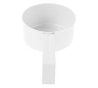 FESTFENDS Cuchara Medidora Accesorio Multifuncional de Color Claro de Hierro Adecuado para Medir Arroz y Alimento de Mascotas para Polvo y Comida Seca para Lavadero y Cocina Adecuado para