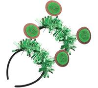 FESTFENDS Diadema de Fieltro Cómodo y de Verde para Fiesta y Reunión, Accesorio Cabello Diseño Delicado y Original para y Mujeres