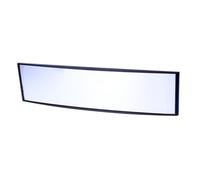 FESTFENDS Espejo Retrovisor Panorámico Curvo para Coche Interior, Ligero y Conveniente, Material Abs y Vidrio, Tamaño 300x75 Mm, Adecuado para Mejorar Visibilidad en Vehículo