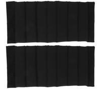 FESTFENDS Kit de 2 Paneles Divisores Acolchados para Bolsas de Cámara, Insertos Livianos y Absorbentes de Impactos para Organizadores Interiores de Bolso Negro