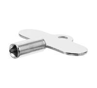 FESTFENDS Llave Multifuncional de Aleación de Zinc para Válvula de Radiador y Grifo de Agua Diseño Ergonómico y Color Plata, Herramienta Adecuado para Purgar Radiadores
