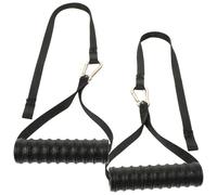 FESTFENDS Mango de Entrenamiento Muscular para Gym y Home Gym Agarre Cómodo y Banda de Nylon Resistente para Ejercicios de Fuerza y Estiramiento