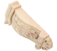 FESTFENDS Ménsulas Decorativas Portátil Estilo Europeo de Madera Patrón Tallado Delicado Soporte Tradicional para Decoración del Hogar y Bodas para Columnas