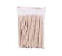 FESTFENDS Palitos de Madera para Uñas de Doble Punta 500 Unidades 5 Paquetes de 100 Aplicadores de Cera Multifuncionales para Manicura y Pedicura Herramienta Profesional para Cuidado de