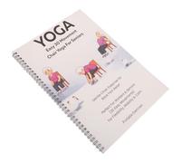 FESTFENDS Planificador y Guía Visual Completa de Yoga en Silla para Ejercicios Suaves que Mejora la Flexibilidad Equilibrio Diseño Amigable para Principiantes