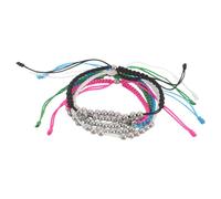FESTFENDS Pulsera contadora de puntuación de golf de 5 piezas con 10 cuentas - Pulsera para contar golpes de golf - Rastreador de puntuación de ronda de ajustable - Accesorio de
