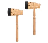FESTFENDS Quemador de Caja de Moxibustión de Madera y Metal en Forma de Calabaza, Soporte Portátil para Varillas y Tiras de Moxa, 2 Unidades para Terapia de Relajación en Casa