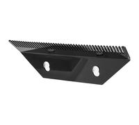 FESTFENDS Soporte Acrílico Que Previene Enredos y para Extensiones de Cabello y Pelucas Diseño Negro Adecuado para Estilismo y Fabricación