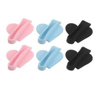 FESTFENDS Soporte Adhesivo para Bálsamo Labial Forma de Corazón 6piezas