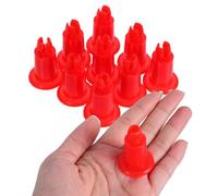 FESTFENDS Soporte de Pie para y Uso Frecuente Necesidades Diarias de Pesaje Rojo Accesorio de Plástico Estable Báscula Electrónica para Cuerpos de Básculas, Adecuado para
