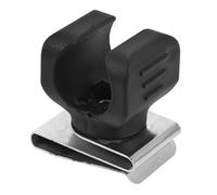 FESTFENDS Soporte para Casco Duro con Clip de Linterna Accesorio Resistente para Casco de Seguridad Construcción Montaje Estable para Linterna para Trabajadores de Obra