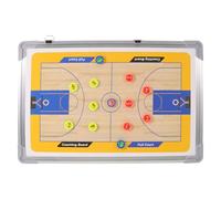 FESTFENDS Tablero de entrenamiento de baloncesto: Tablero magnético de 17,7 x 11,8 pulgadas para entrenamiento de baloncesto, ideal para mostrar estrategias de partido y la colaboración del equipo.