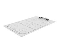 FESTFENDS Tablero de Tácticas de Hockey sobre Hielo para Entrenadores, Pizarra de Borrado en Seco, Diseño Multifuncional, Compacto y Portátil para Prácticas Deportivas