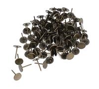 FESTFENDS Tachuelas Decorativas en Acero Inoxidable Cabeza Plana y Redonda 100 Diseño Elegante que Reduce Daños para Tapicería de Muebles y Es Adecuado para Renovaciones del Hogar
