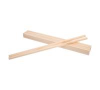 FESTFENDS Varillas de Madera Cuadradas Fáciles de Trabajar y Unir 20 Piezas sin Terminar 300x6mm para Manualidades y Modelismo Ideales para Proyectos de Construcción y Exhibiciones