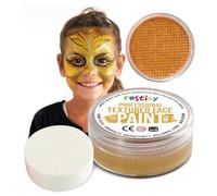 Festicy pintura cara niños 20g, con esponja | Pintura facial ideal para maquillaje carnaval 2024 | Para al menos 30 caras | Maquillaje infantil respetuoso con la piel | Certificado EN 71-3 & Reach