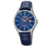 Festina Análogo Reloj para Hombre F20007/3 Cuero Suizo Hecho Azul UF20007/3